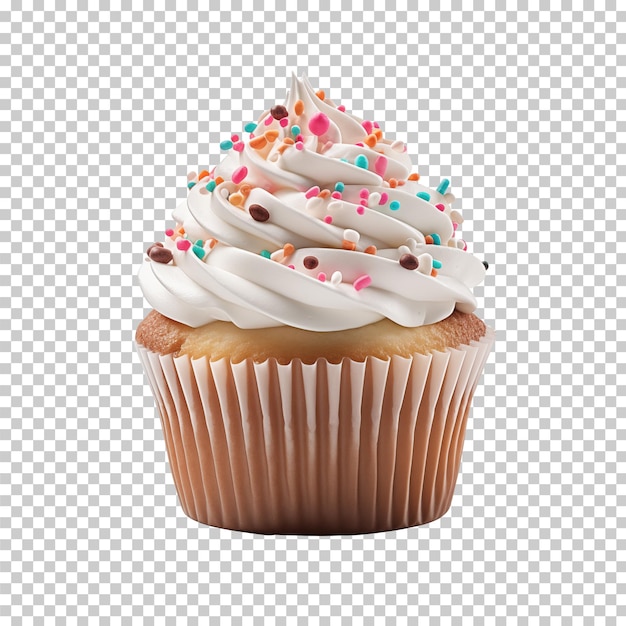 PSD cupcake isolado