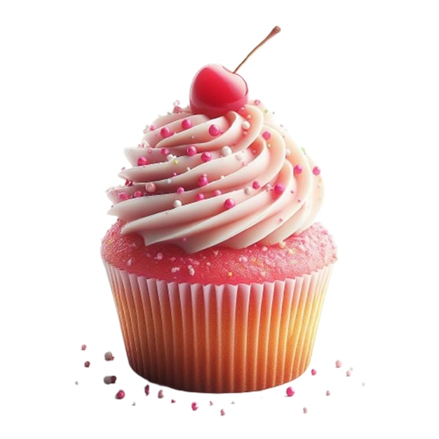 Cupcake Psd Pour Le Jour De Naissance