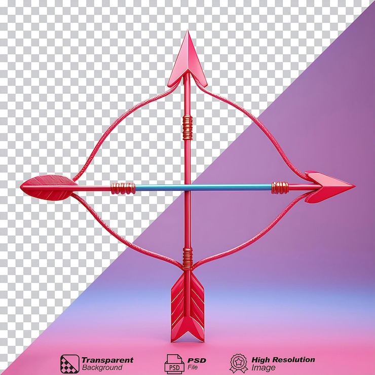 PSD cupidos aislados en un fondo transparente