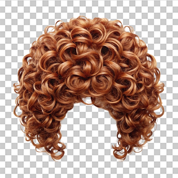 PSD curly nowhen bahira aislado en un fondo transparente