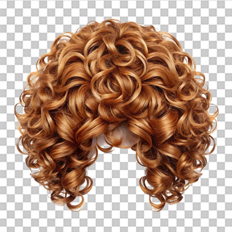 PSD curly nowhen bahira isoliert auf durchsichtigem hintergrund