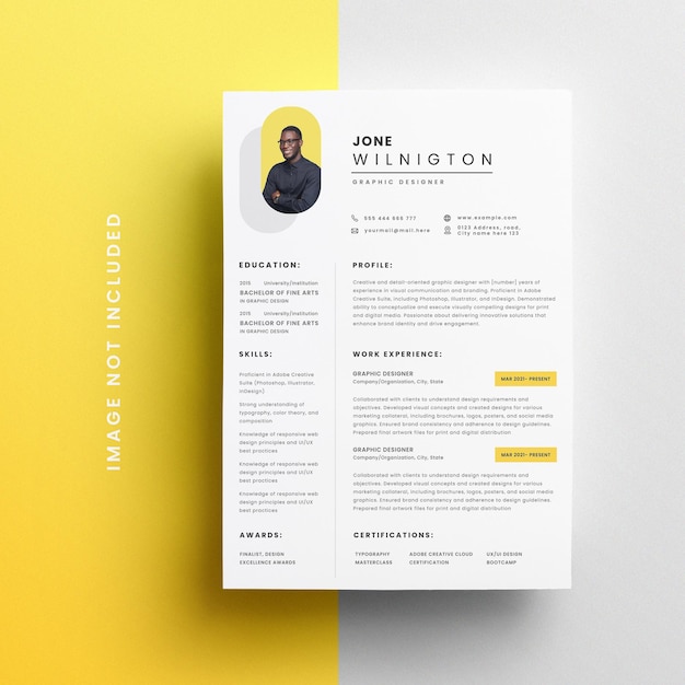 Currículum de diseñador gráfico