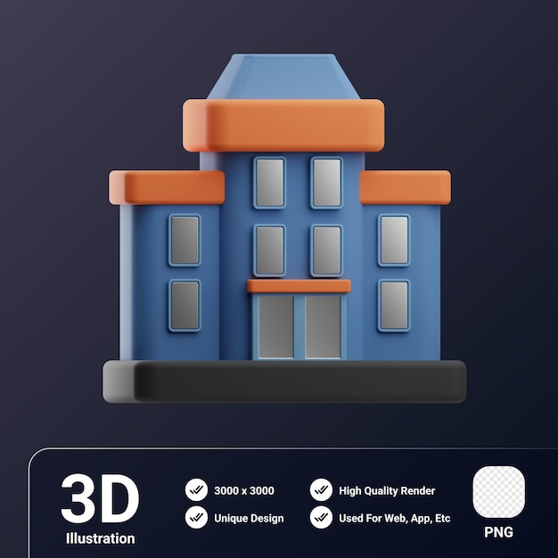 Curriculum Vitae Objeto Empresa Ilustración 3D