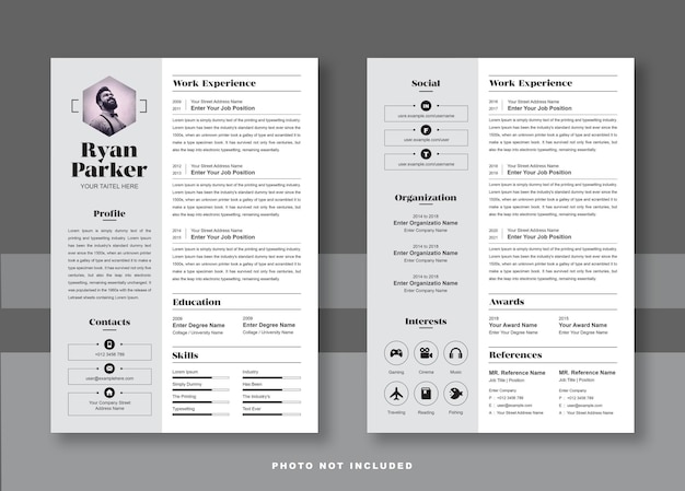 PSD curriculum vitae