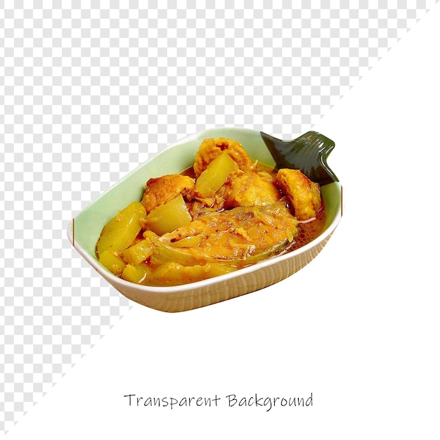 Curry de pescado picante