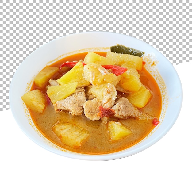 PSD curry de piña y pan de cerdo