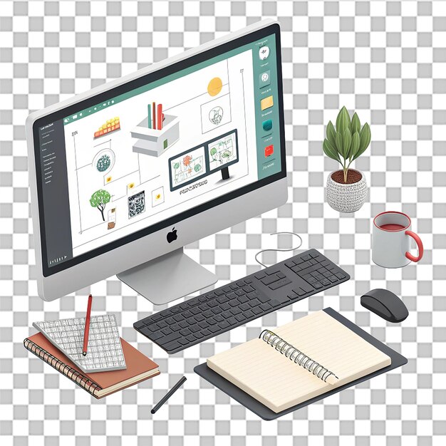 Curso en línea de diseño gráfico PSD Ilustración 3D