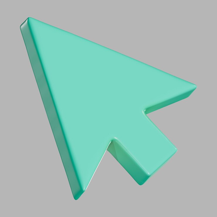 PSD el cursor 3d de la flecha del ratón es blanco