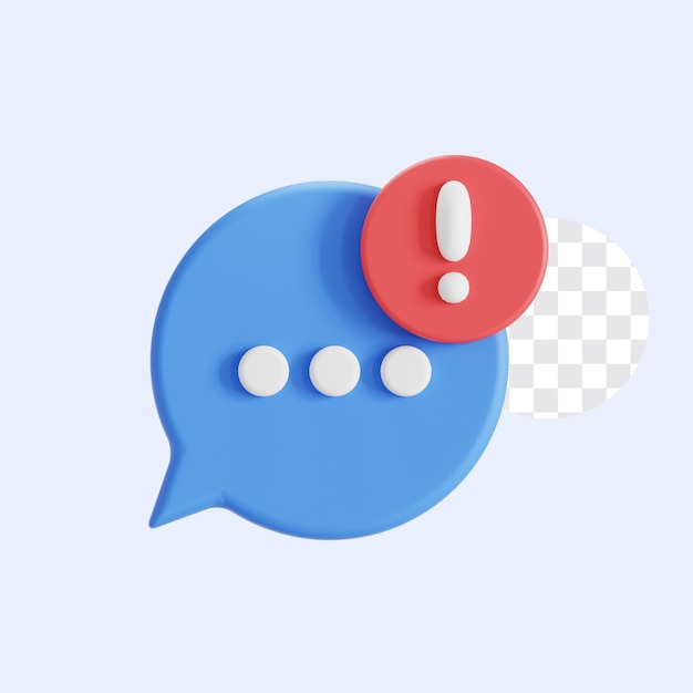 Customer service information 3D icon