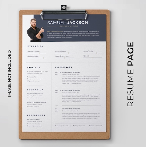 PSD cv curriculum vitae