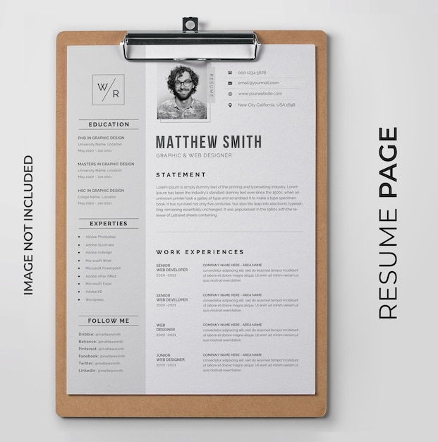 CV Curriculum Vitae