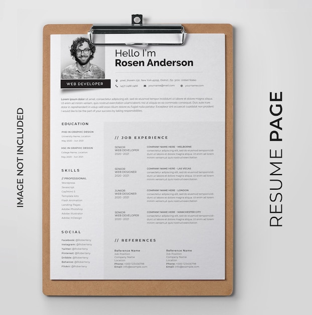 PSD cv curriculum vitae