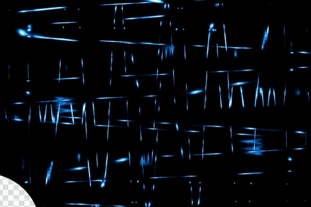 Cyberpunk Grid of Blue Neon Lines effects background