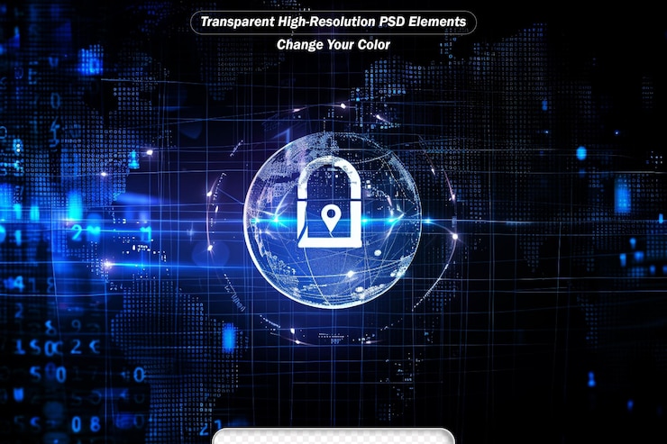 PSD cybersicherheit und globales kommunikationssicheres datennetz