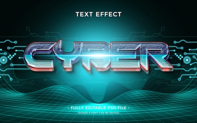 Cyberstyle  text effect