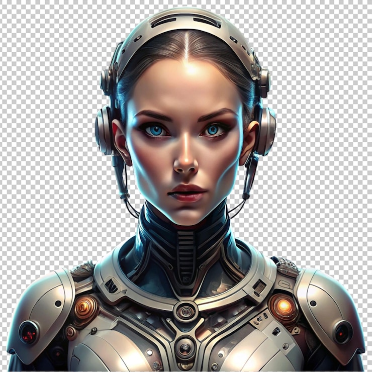 PSD cyborg-frau