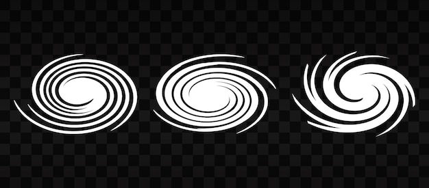 cyclone design on transparent background