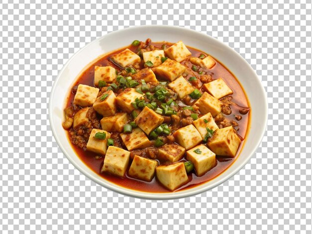 PSD d delicioso prato de manteiga de paneer masala isolado em fundo transparente