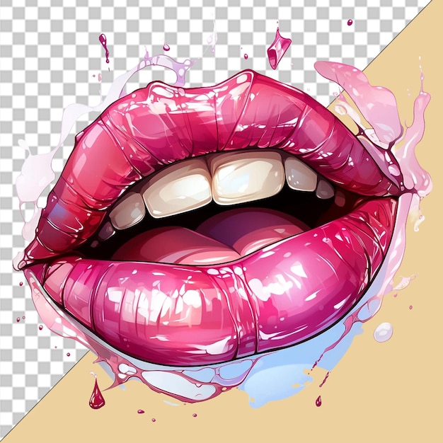 PSD las damas de la belleza png ilustración.