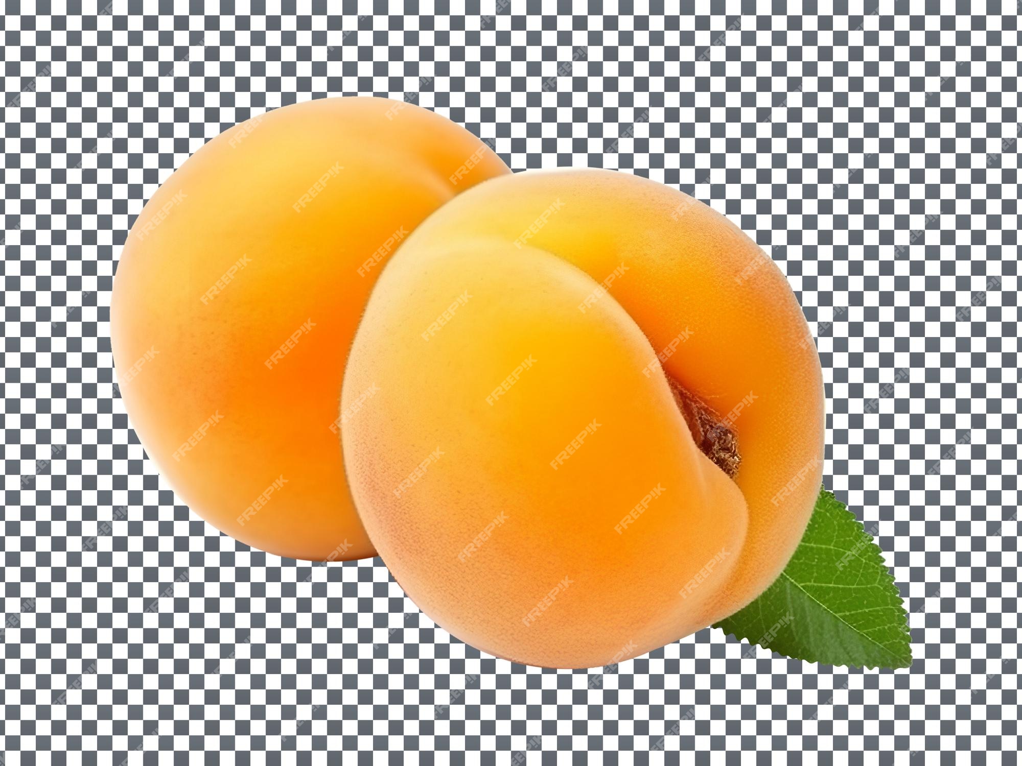 fresco saboroso Damasco fruta com semente isolado em transparente fundo  24108763 PNG