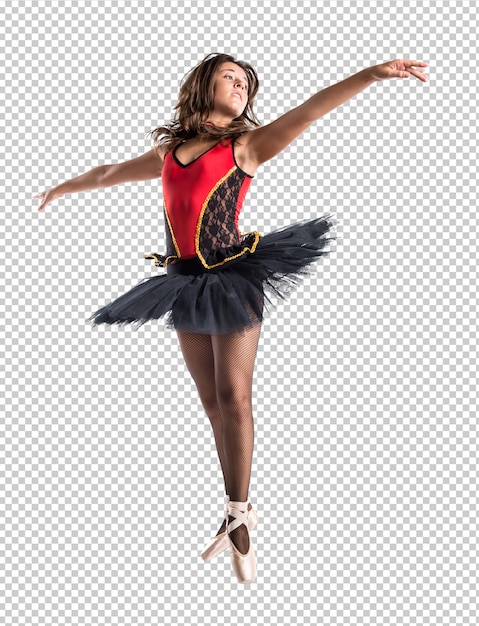 Dançarina de bailarina linda garota