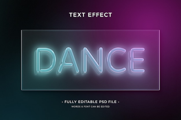 Dance Text Effect