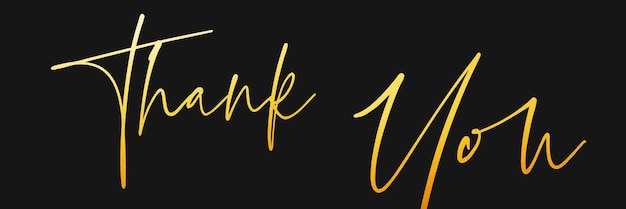Danke Gold Text-Effekt PSD-Datei