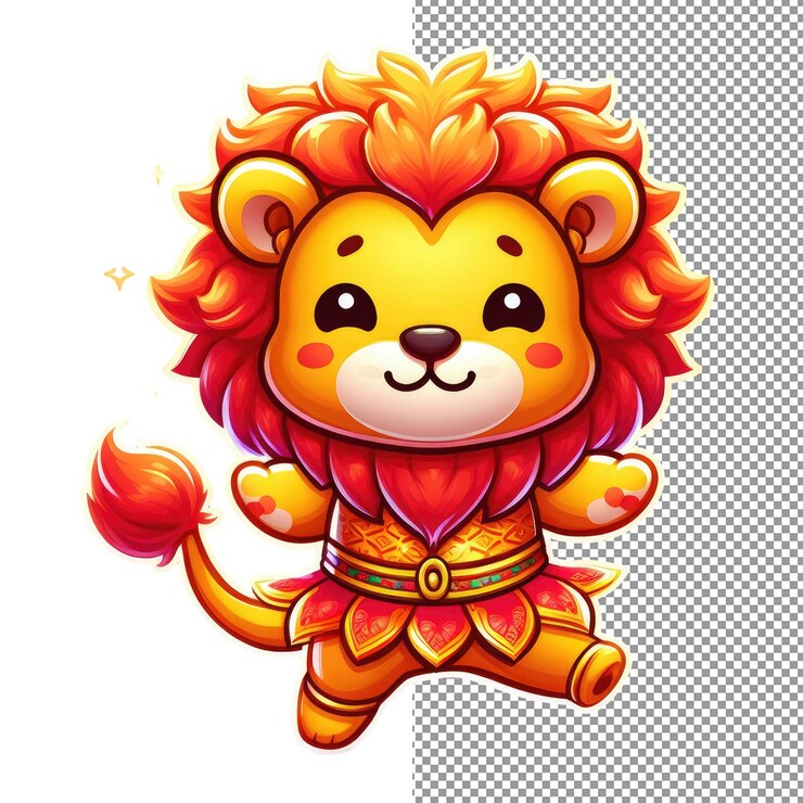 PSD danza del deleite arte vectorial caprichoso con animales lindos en un fondo png