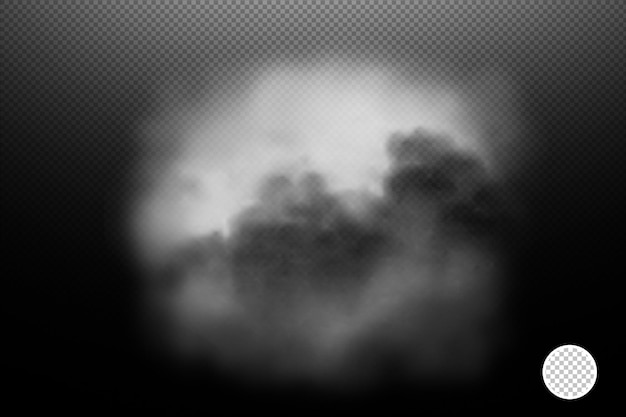 Dark Cloud Formation in Atmosphere