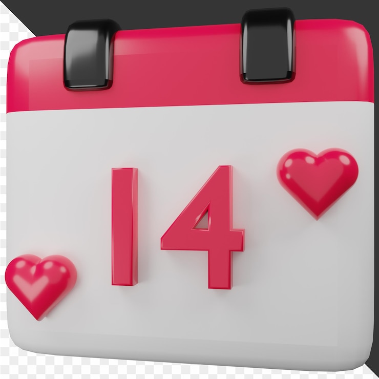 PSD das 3d-valentines-symbol