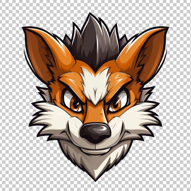 PSD das bandicoot-maskottchen-logo