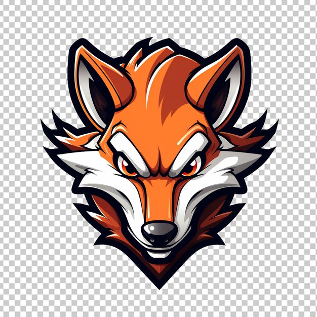 PSD das bandicoot-maskottchen-logo