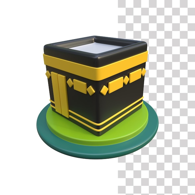 PSD das heilige kaaba 3d-modell, die heilige kaaba, die heilige kaaba png clipart