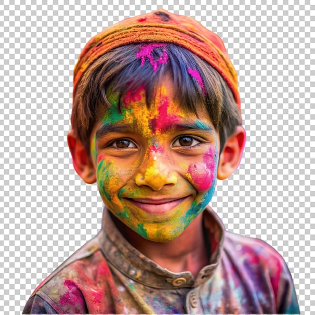 PSD das indische holi-kind