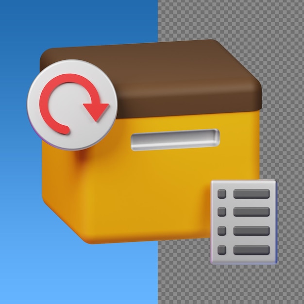 Data Backup and Restore Icon with Checklist