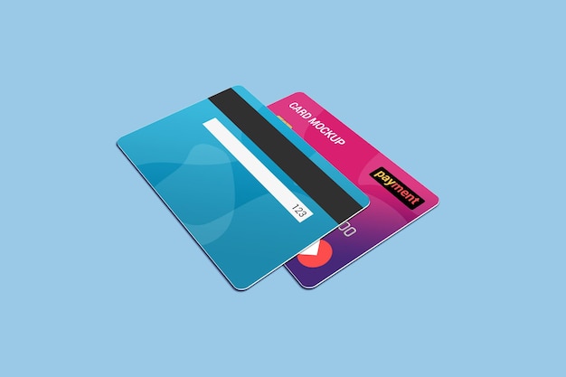 Debitkarte smart card plastikkarte modell