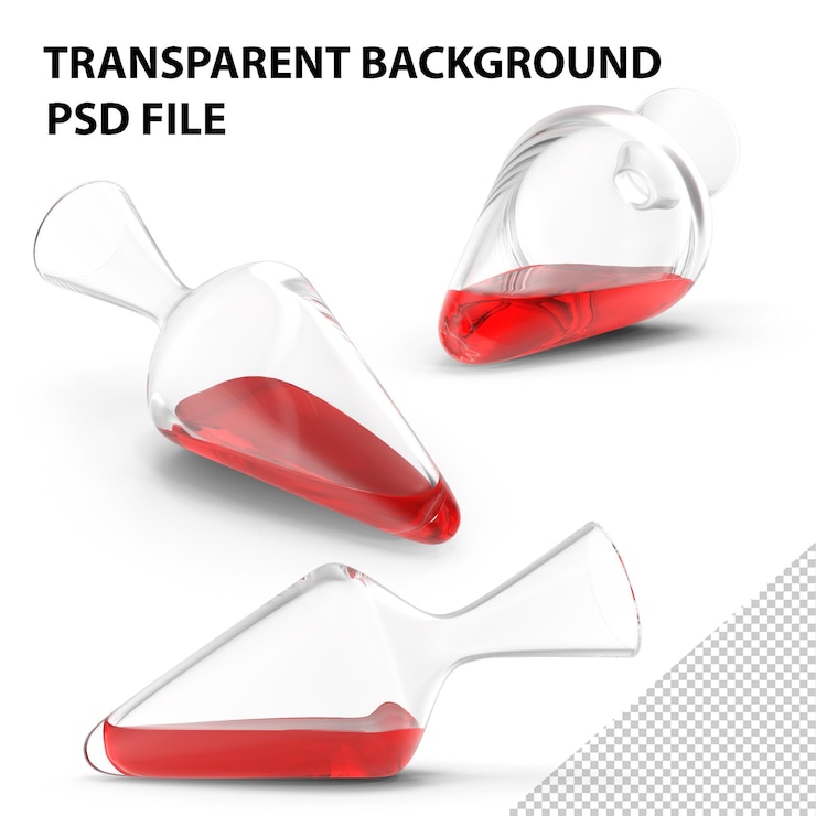 PSD décanter à vin png