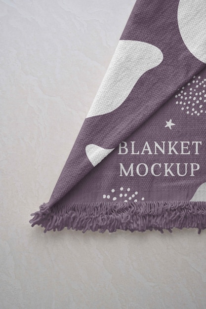 Decken-Mock-up-Design mit organischen Formen