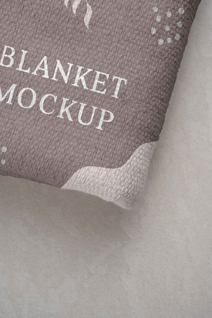 Decken-Mock-up-Design mit organischen Formen