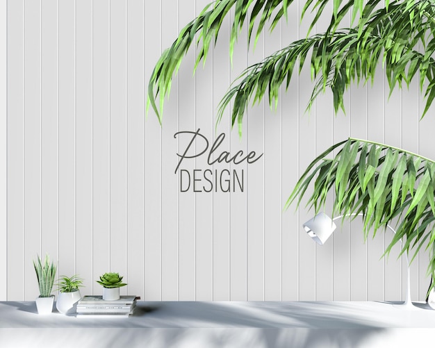 Decoração de interiores na sala de estar