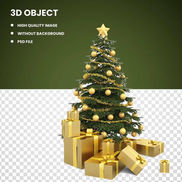 Decoração de Natal para presente