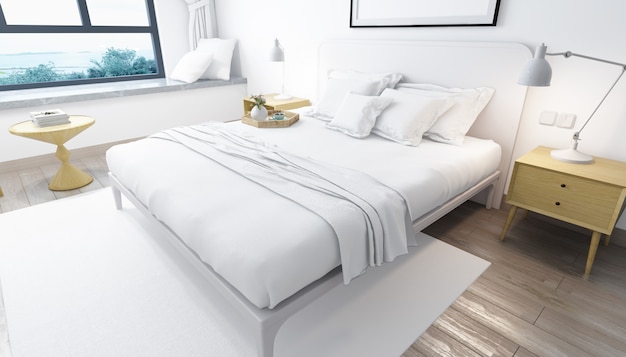 decoração e móveis de quarto