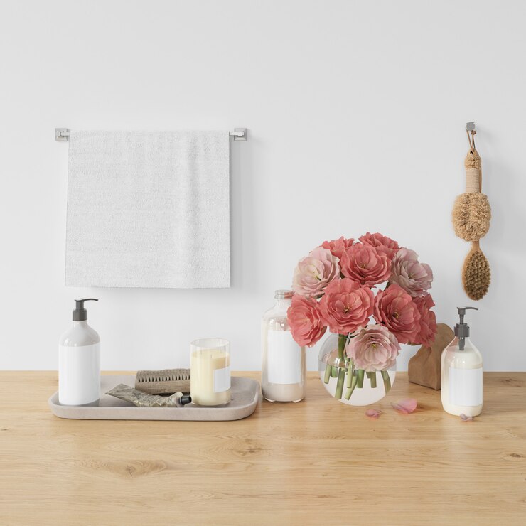 PSD decoración moderna de baño
