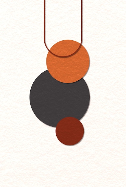 decoración de paredes con estilo minimalista y pintura abstracta con formas geométricas y diseño de líneas