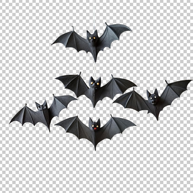 Decorações de morcego de Halloween