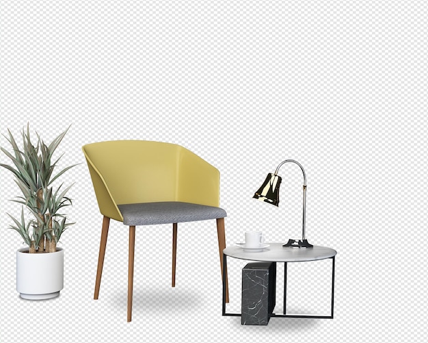 Décoration d'intérieur en 3D