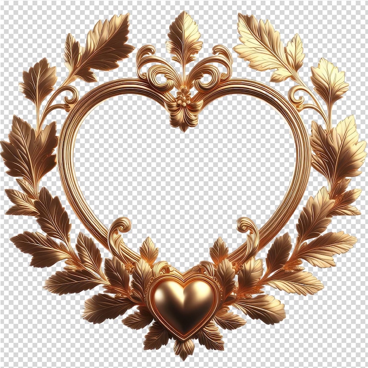 PSD decorative_laurel_wreath_transparent_background (fondo de laurel decorativo y transparente)