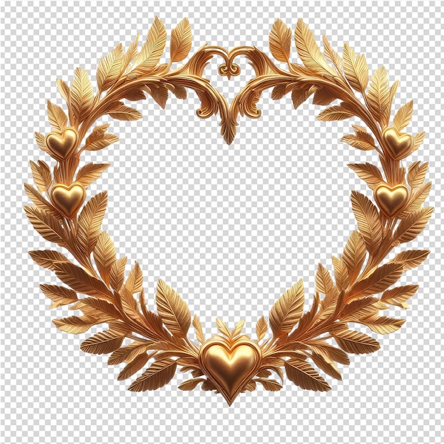 PSD decorative_laurel_wreath_transparent_background (fondo de laurel decorativo y transparente)