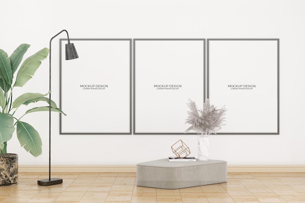 decorazione d'interni moderna e poltrona da divano