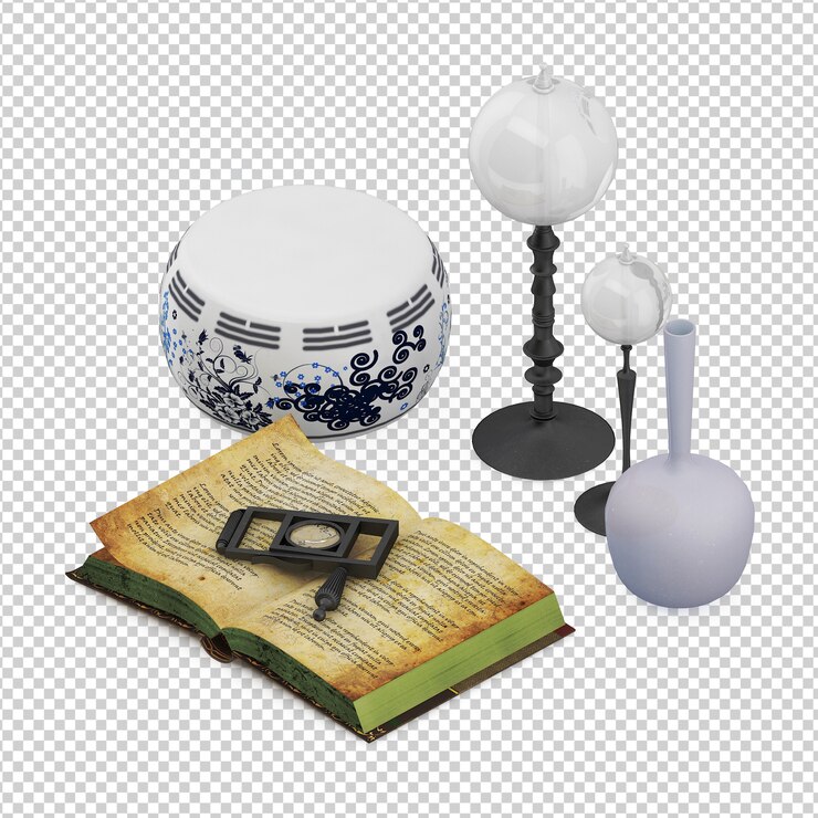 PSD decorazione isometrica